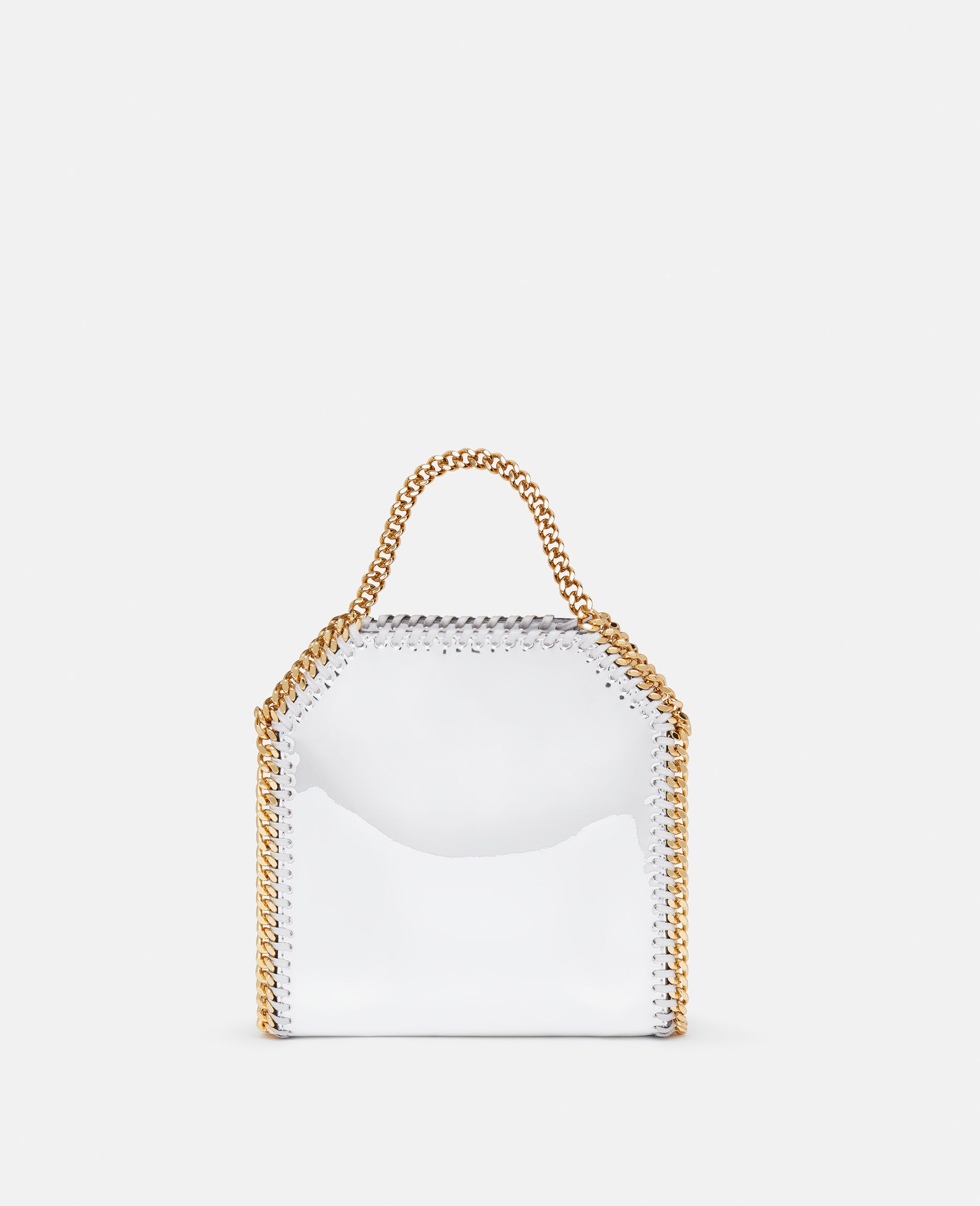 Falabella Mirrored Chrome-Finish Tote Bag - 3