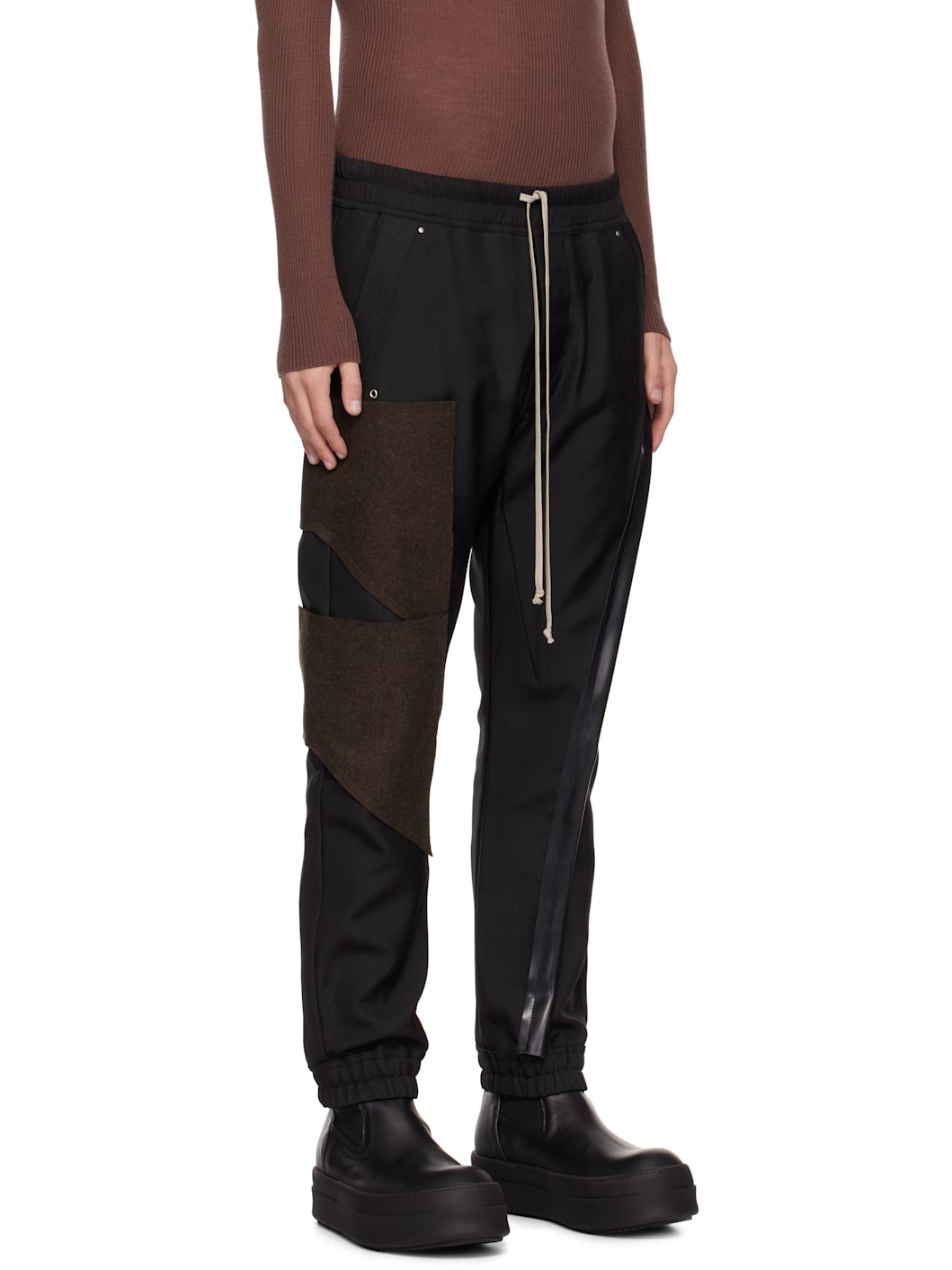 Black Porterville Mastodon Cargo Pants - 2