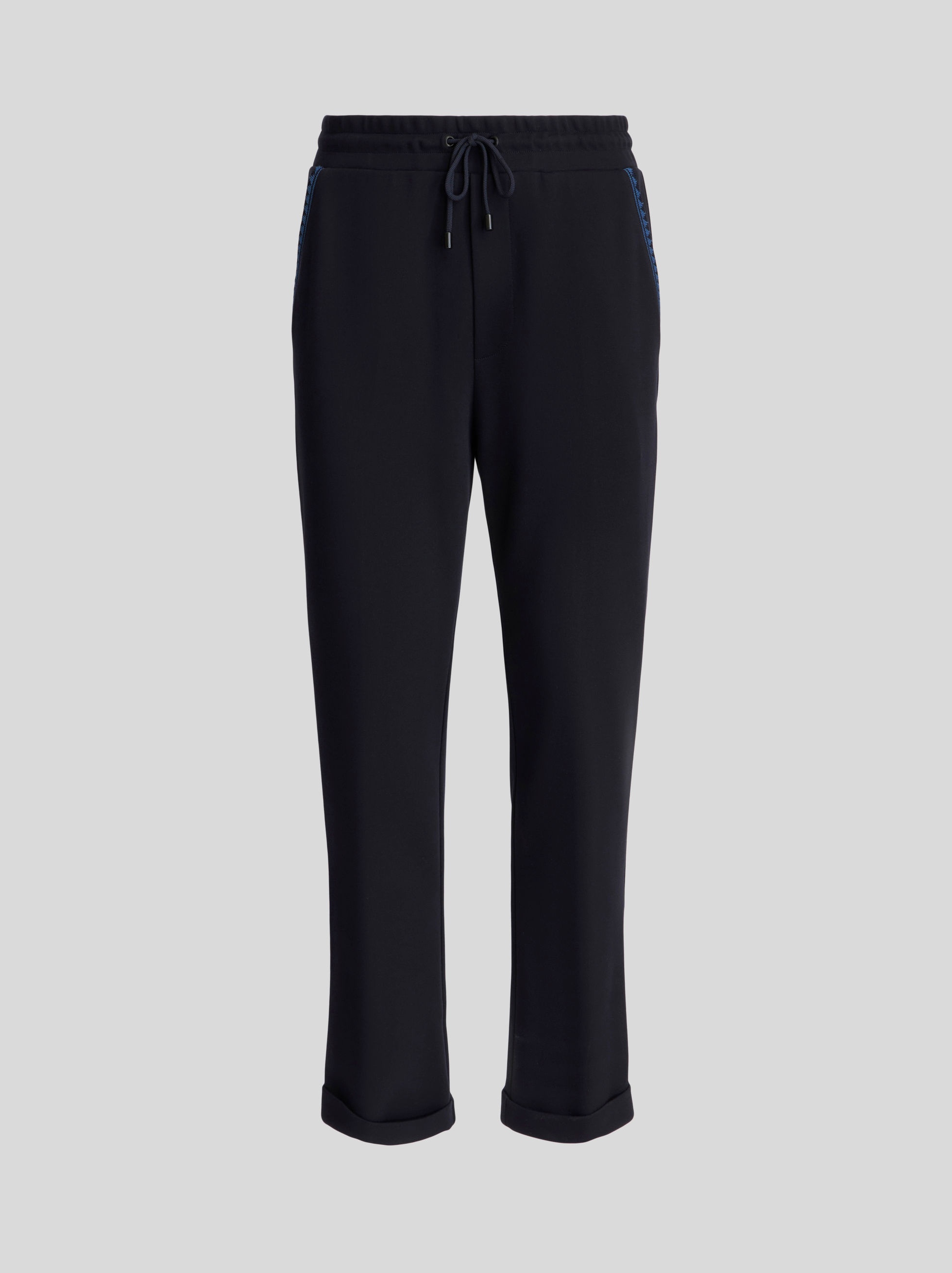 FLEECE TROUSERS WITH GRECA - 1