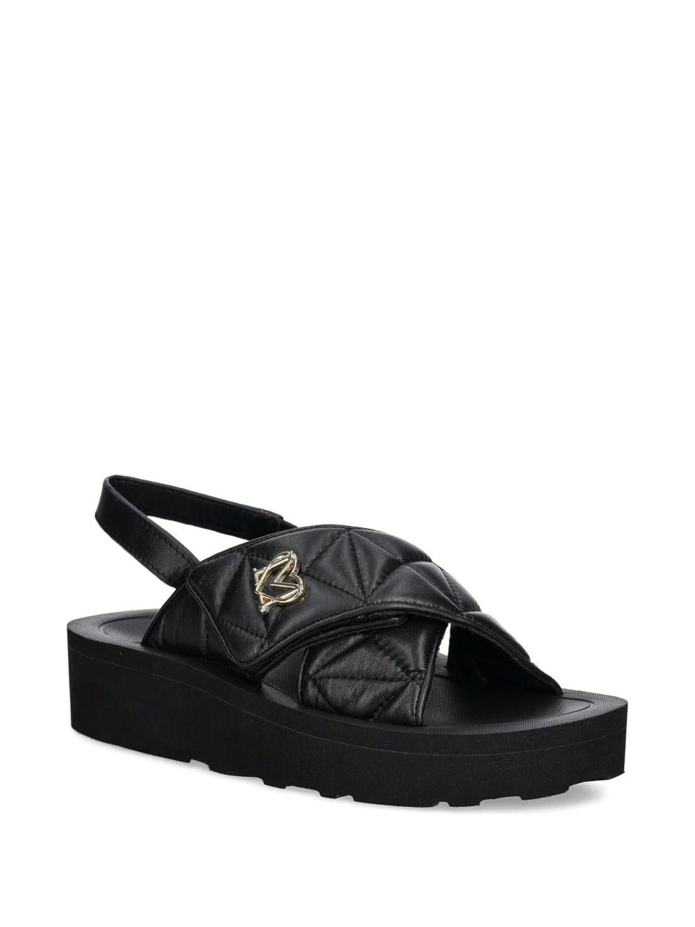 quilted sandals - 2
