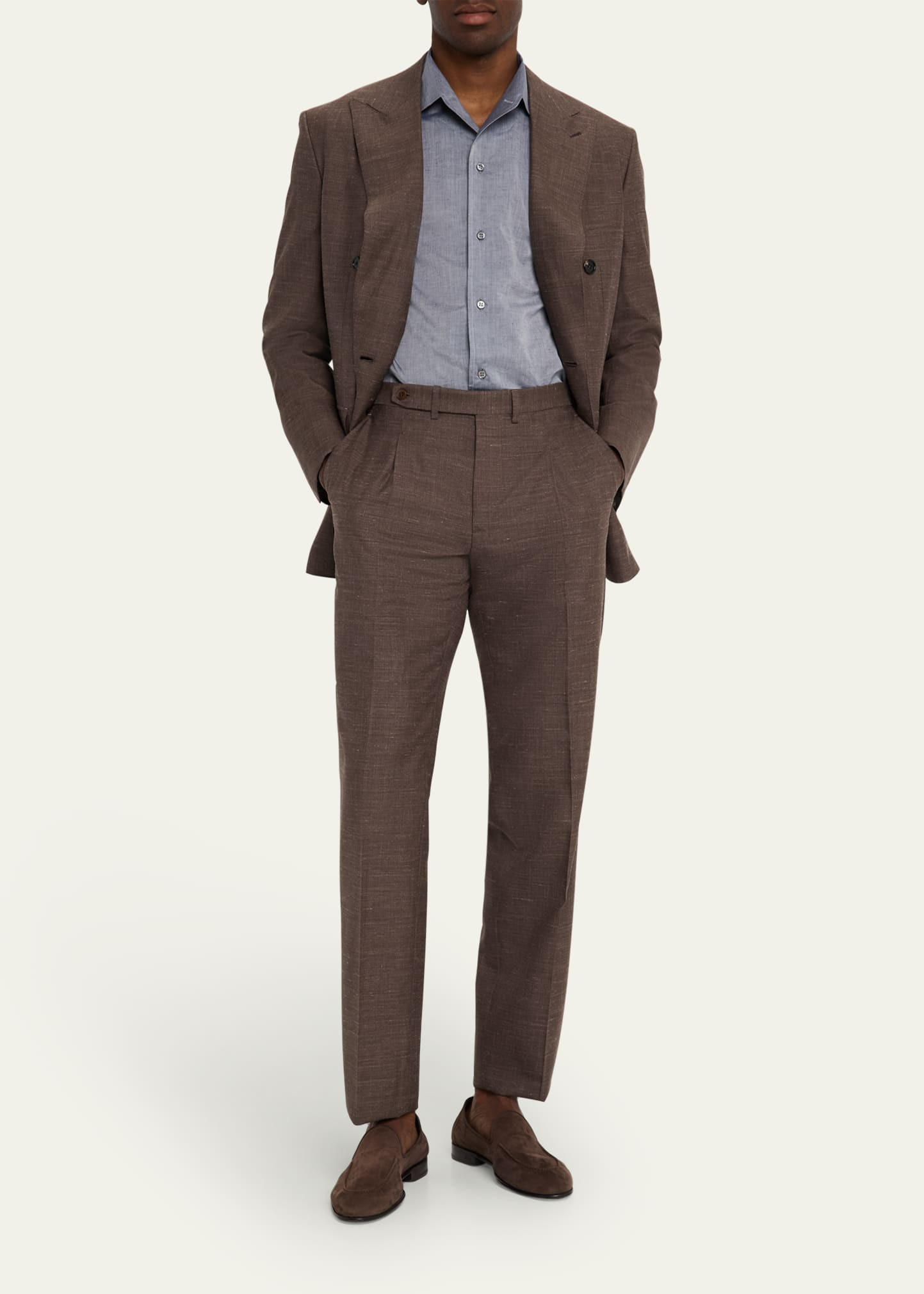Men's Cotton and Linen Sport Shirt - 2
