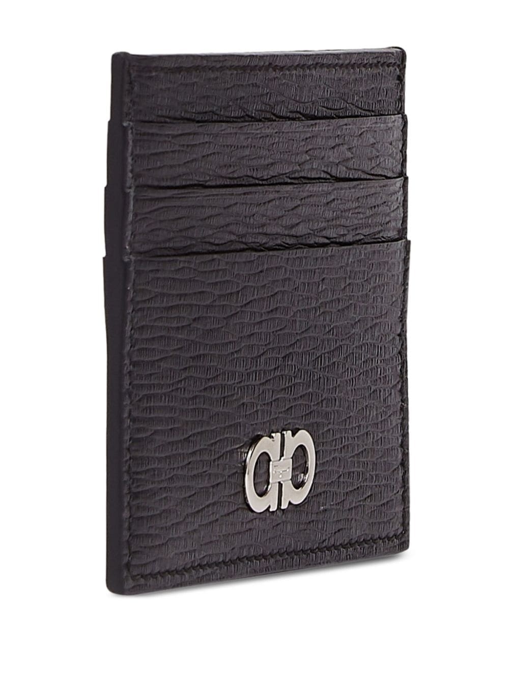 Gancini two-tone cardholder - 3