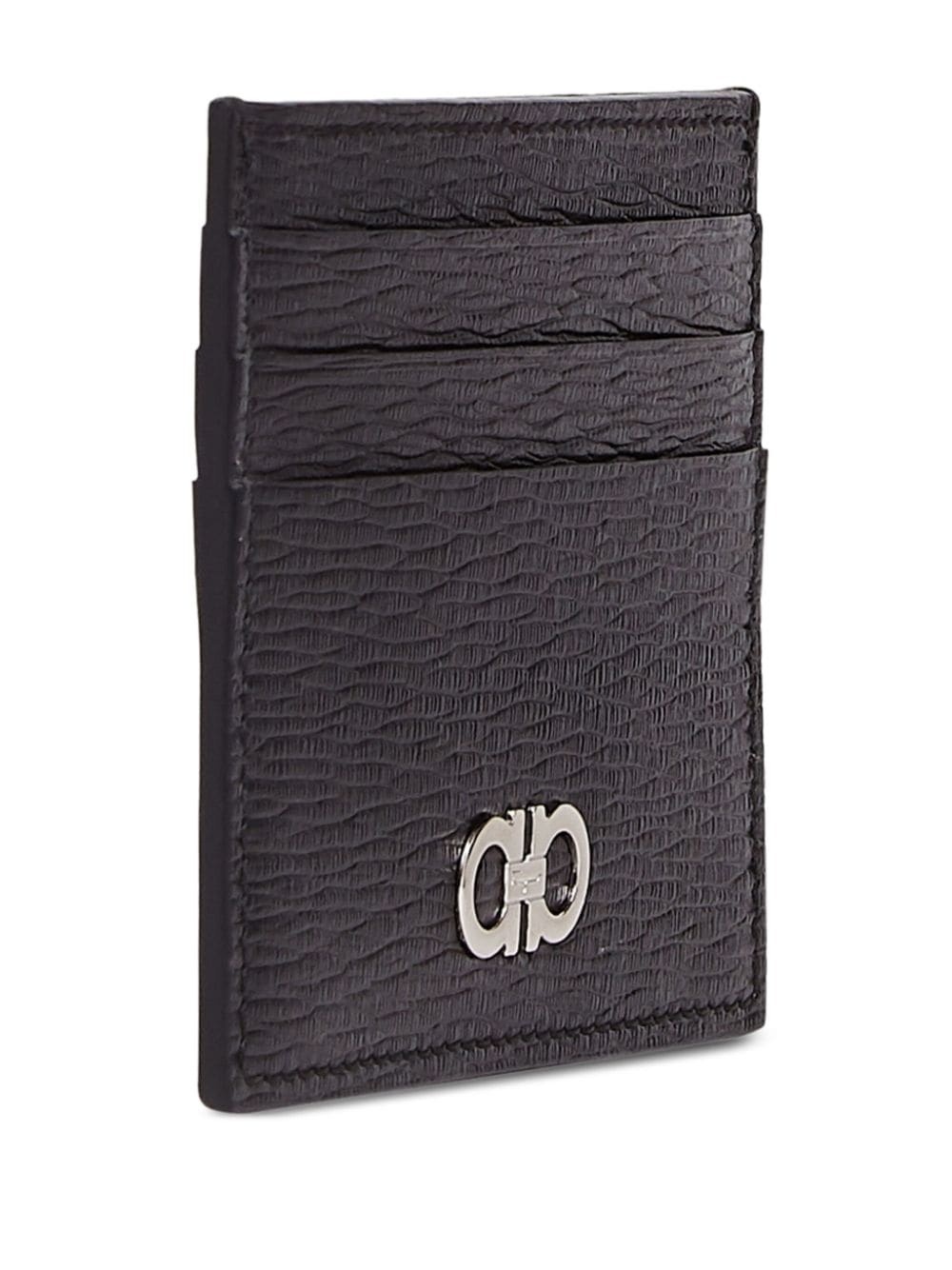 Gancini two-tone cardholder - 3