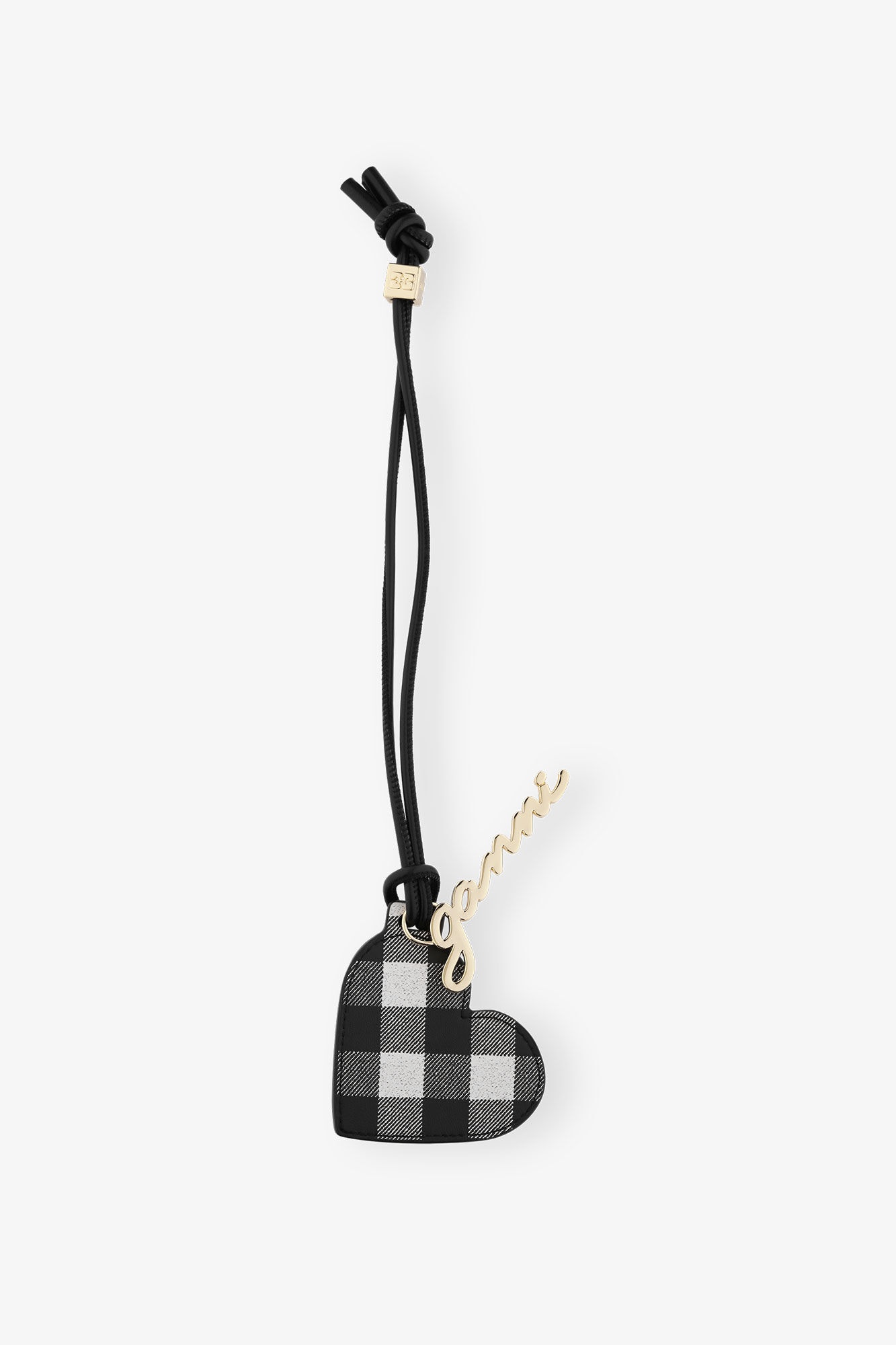 BLACK GANNI BOU HEART MIRROR - 1