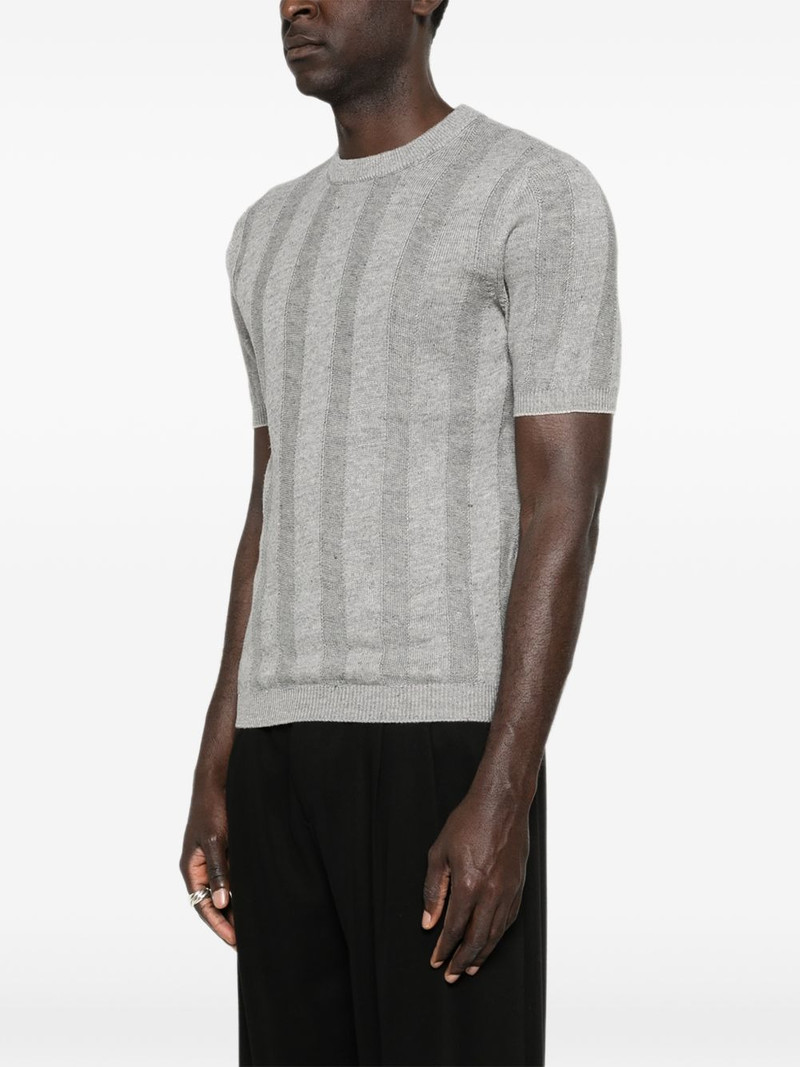 ribbed short-sleeve T-shirt 3