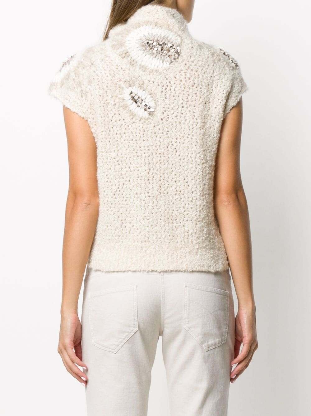 sequin embellished jumper - 4