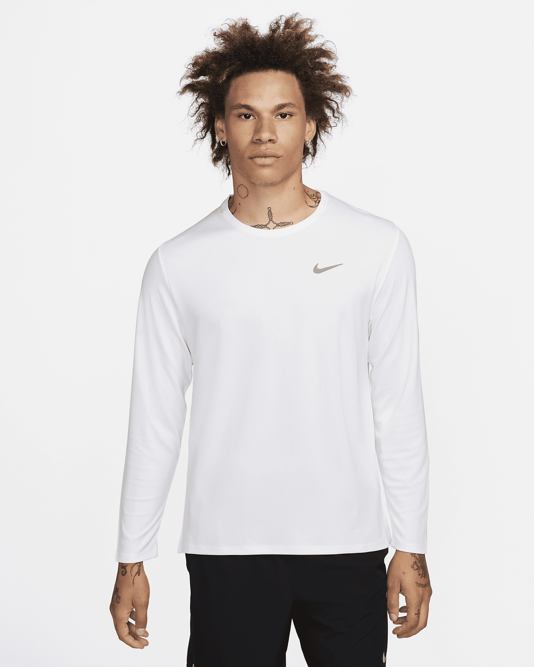 Nike Miler Men's Dri-FIT UV Long-Sleeve Running Top - 1