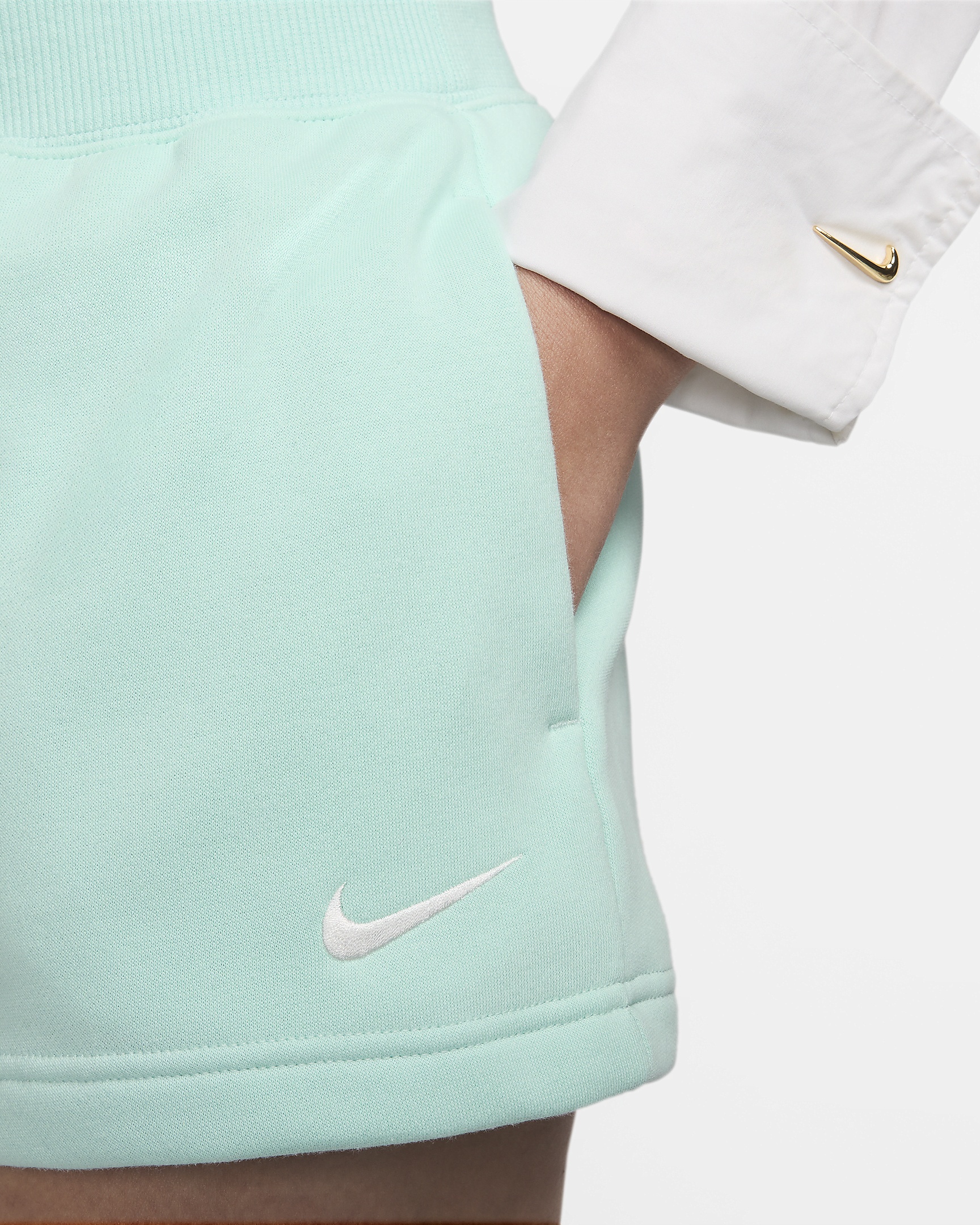 Women's Nike Sportswear Phoenix Fleece High-Waisted Loose Shorts - 5