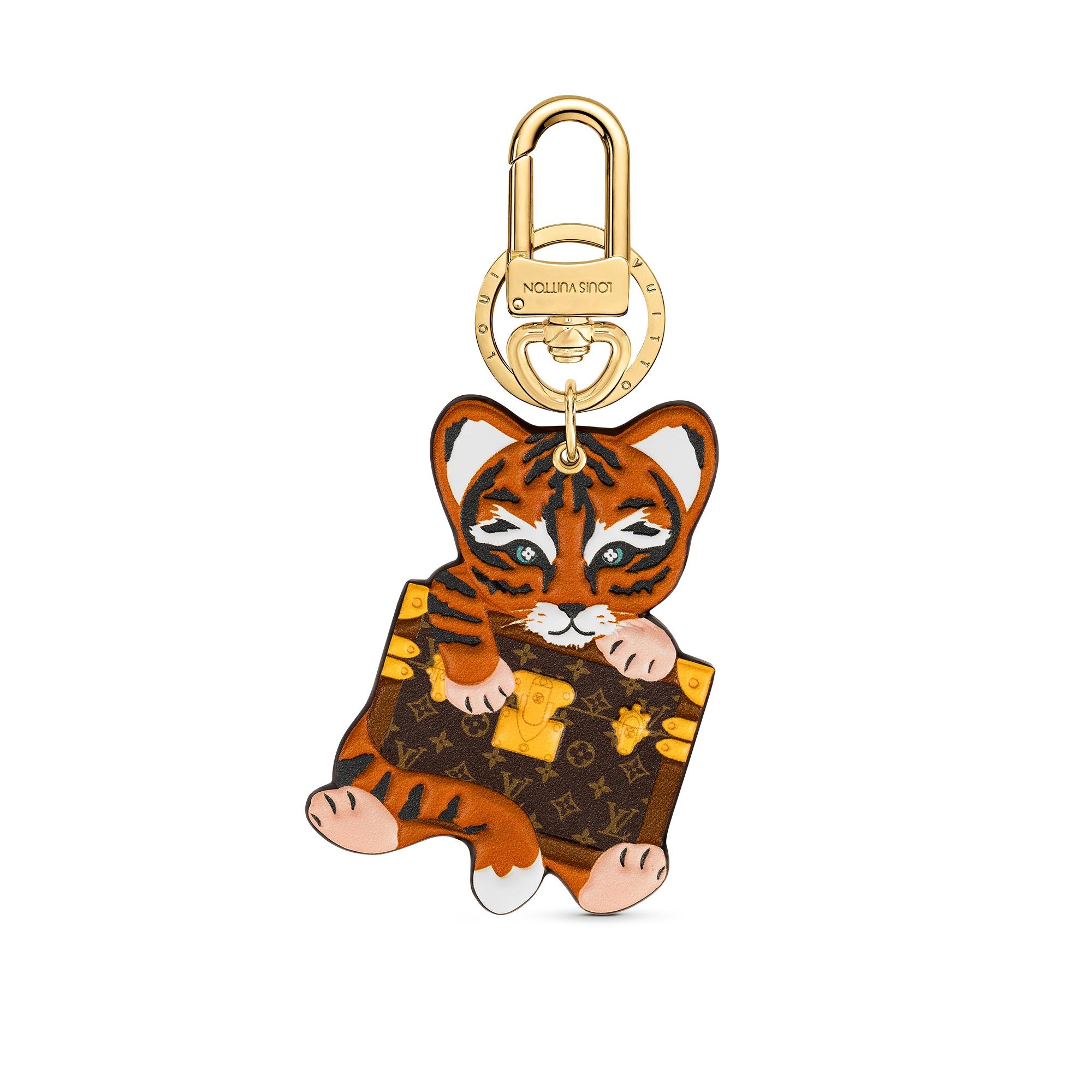 Precious Tiger Bag Charm and Key Holder - 1