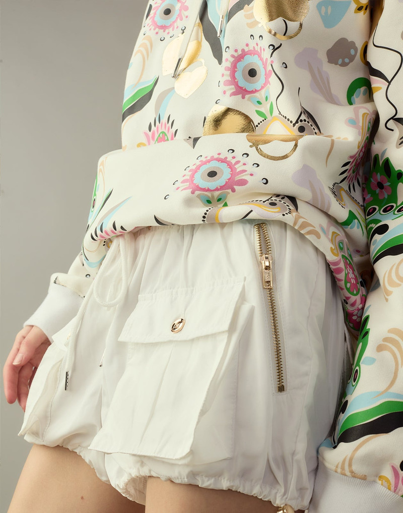 Nylon Cargo Shorts 6