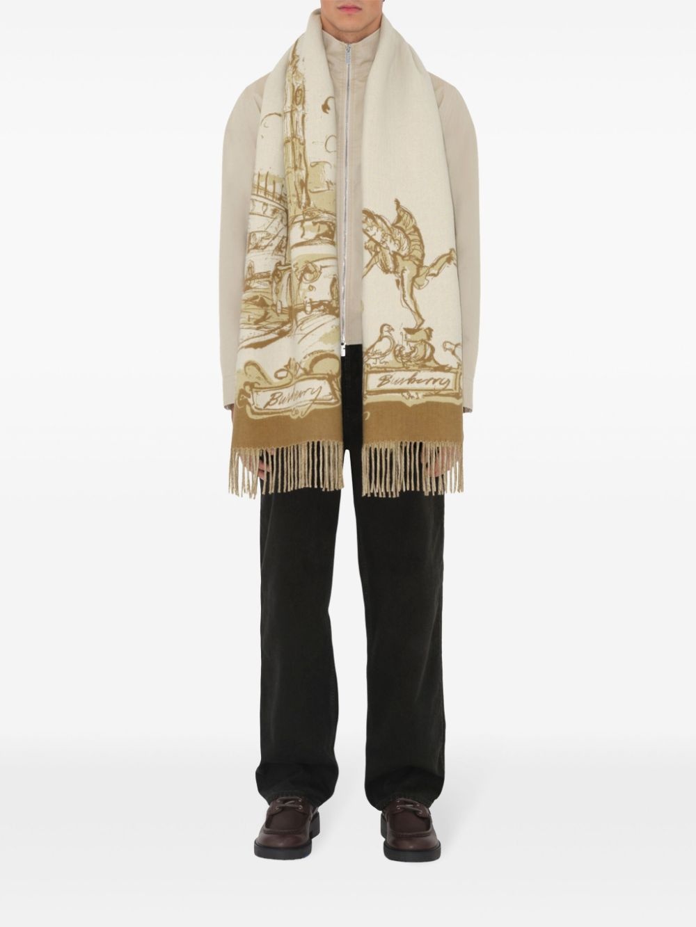 Westminster cashmere scarf - 4