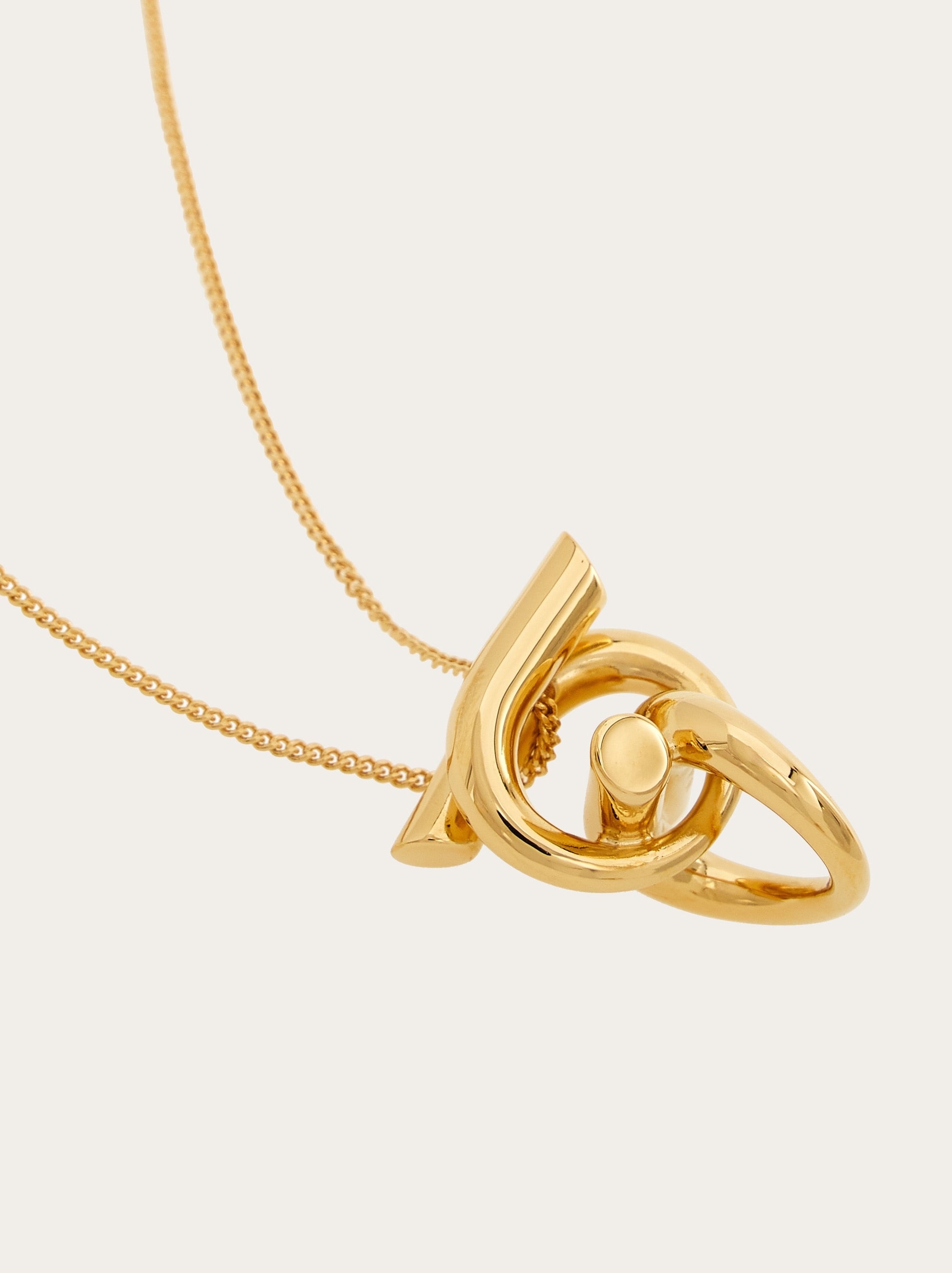 Gancini pendant necklace - 2