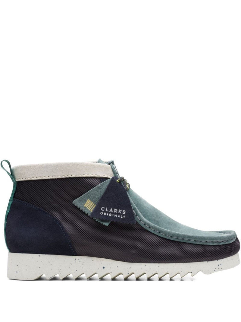 FTRE "Blue/Green" desert boots 1