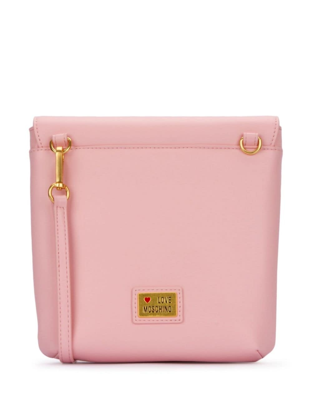 heart-plaque shoulder bag - 2