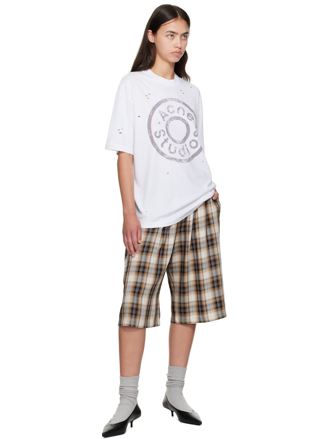 White Logo T-shirt - 4
