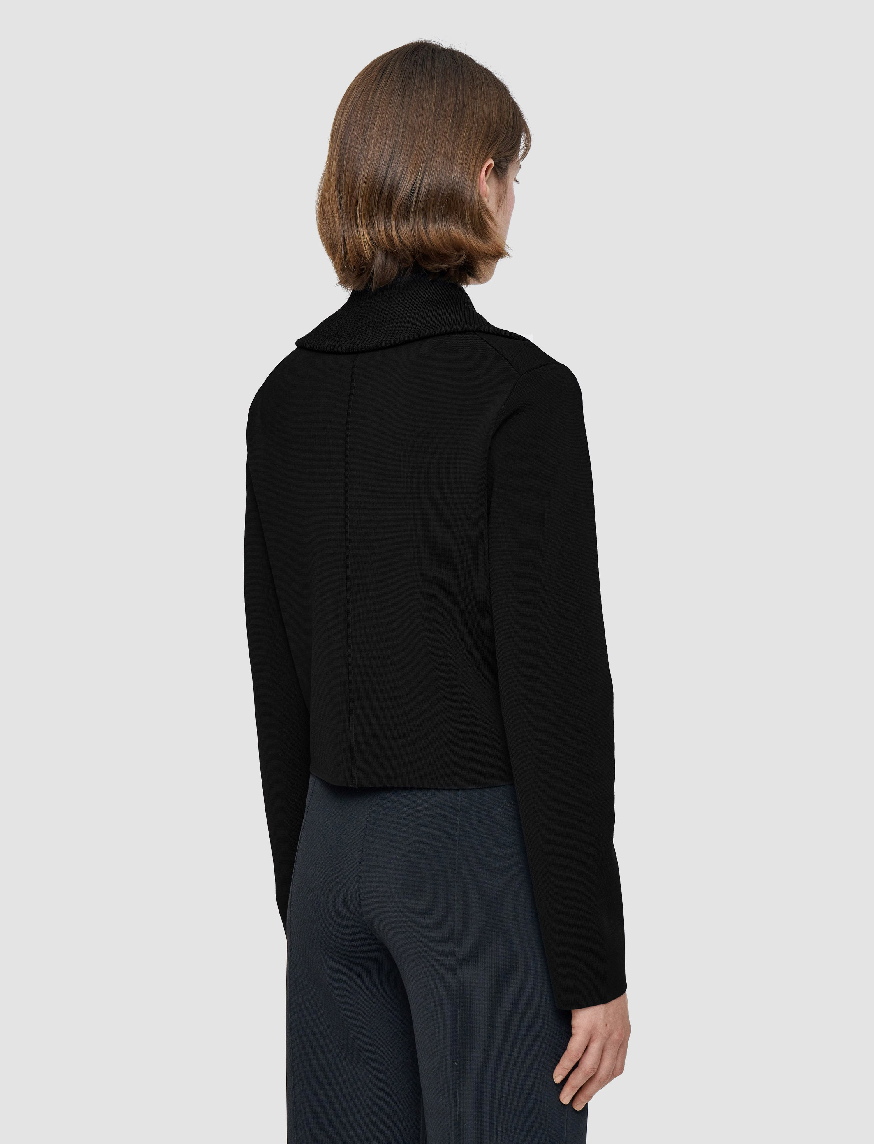 Milano Knit Stretch Short Jacket - 5