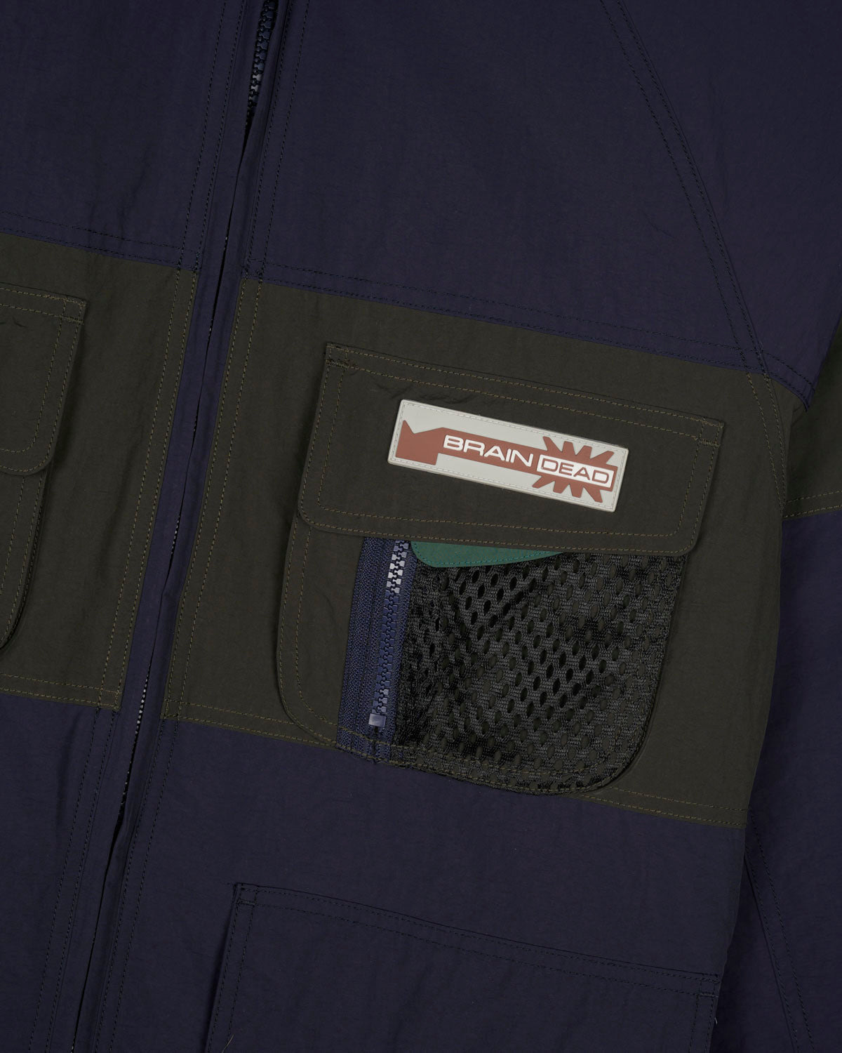 Paneled Snow Jacket - Navy - 6