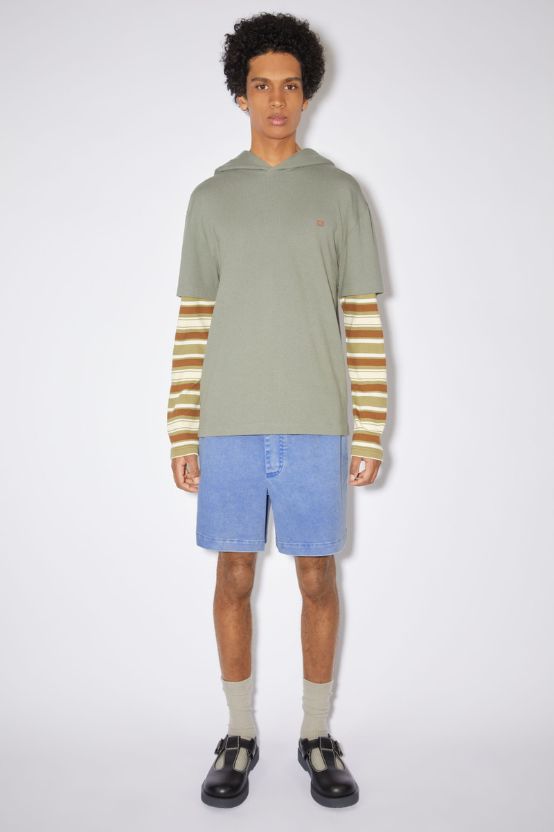 Acne Studios Cotton shorts - Electric blue outlook