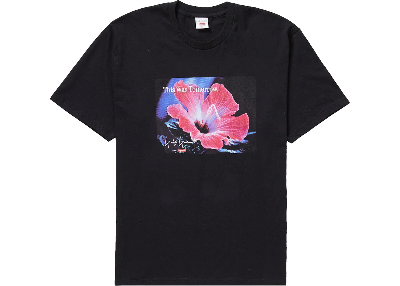 Supreme Yohji Yamamoto This Was Tomorrow Tee Black - 1