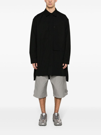 Y-3 Workwear cotton shirt jacket outlook