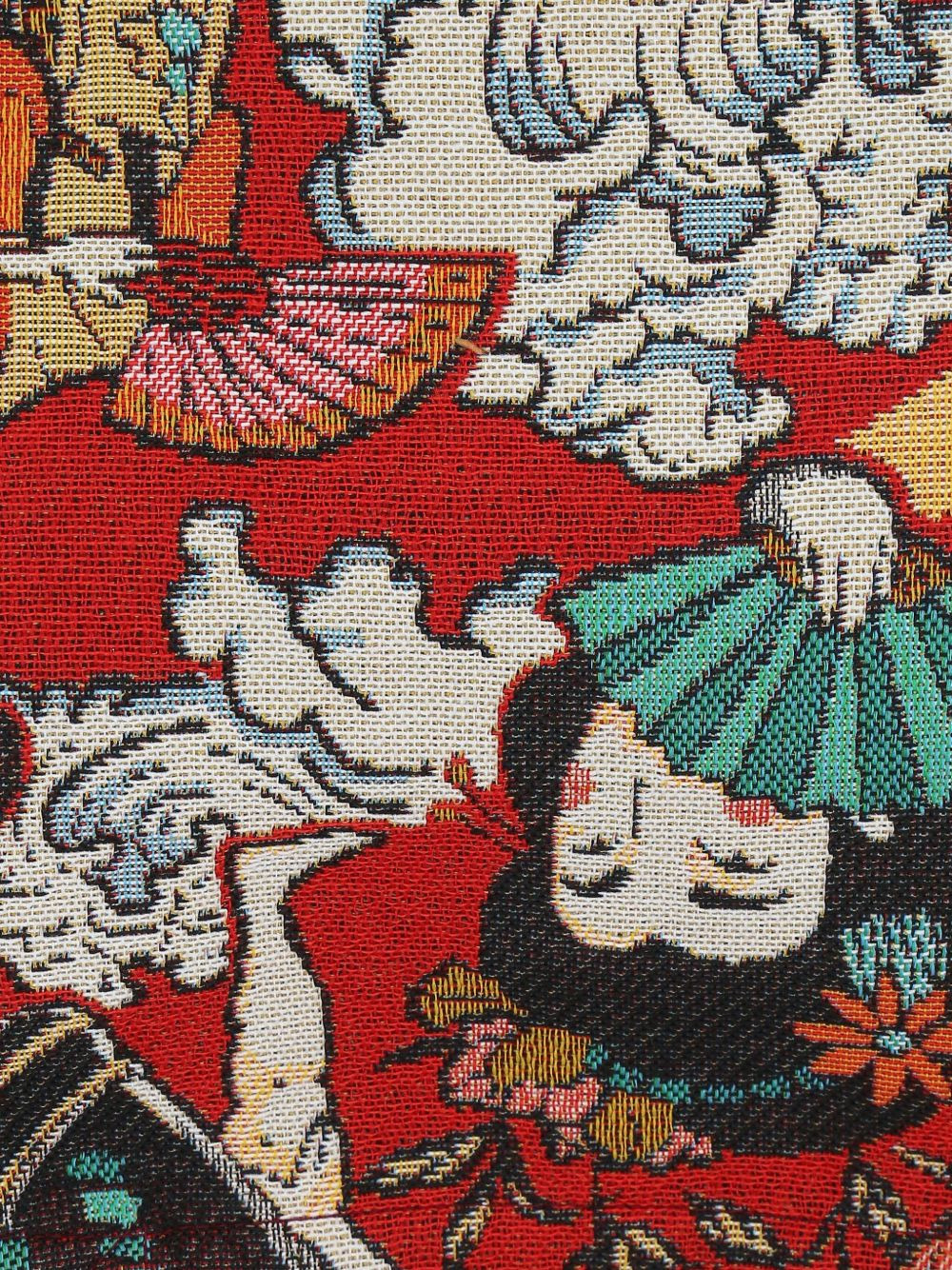 jacquard tote bag - 4