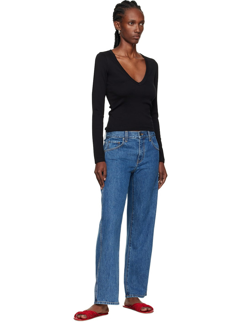FLORE FLORE Black Dewi Longsleeve T-shirt outlook