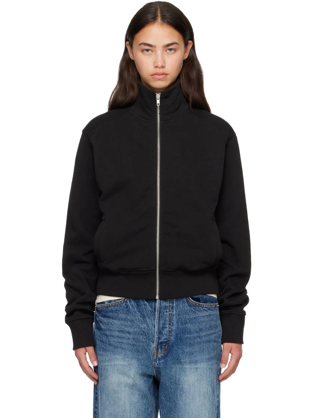 Black Standard Track Jacket - 1