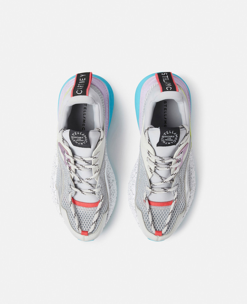 Eclypse Alter Suede Colourblock Trainers 4