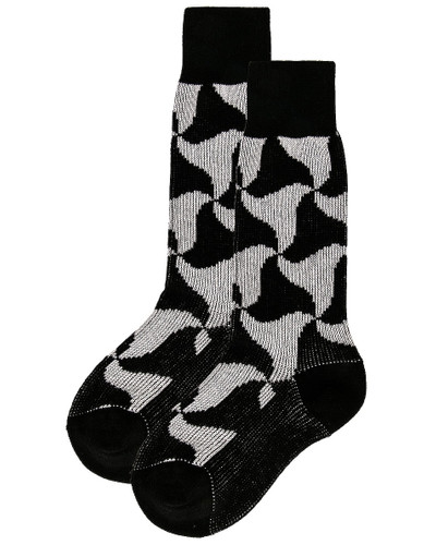 Bottega Veneta Wavy Triangle Cashmere Socks outlook