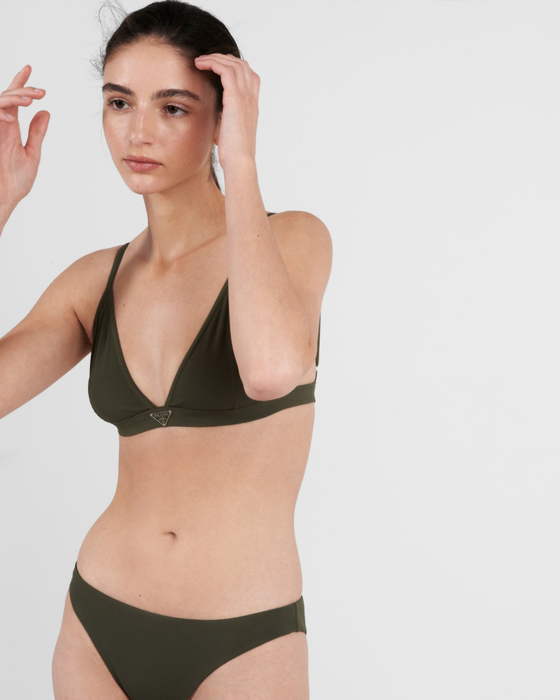 Prada Ribbed knit bikini bottom outlook