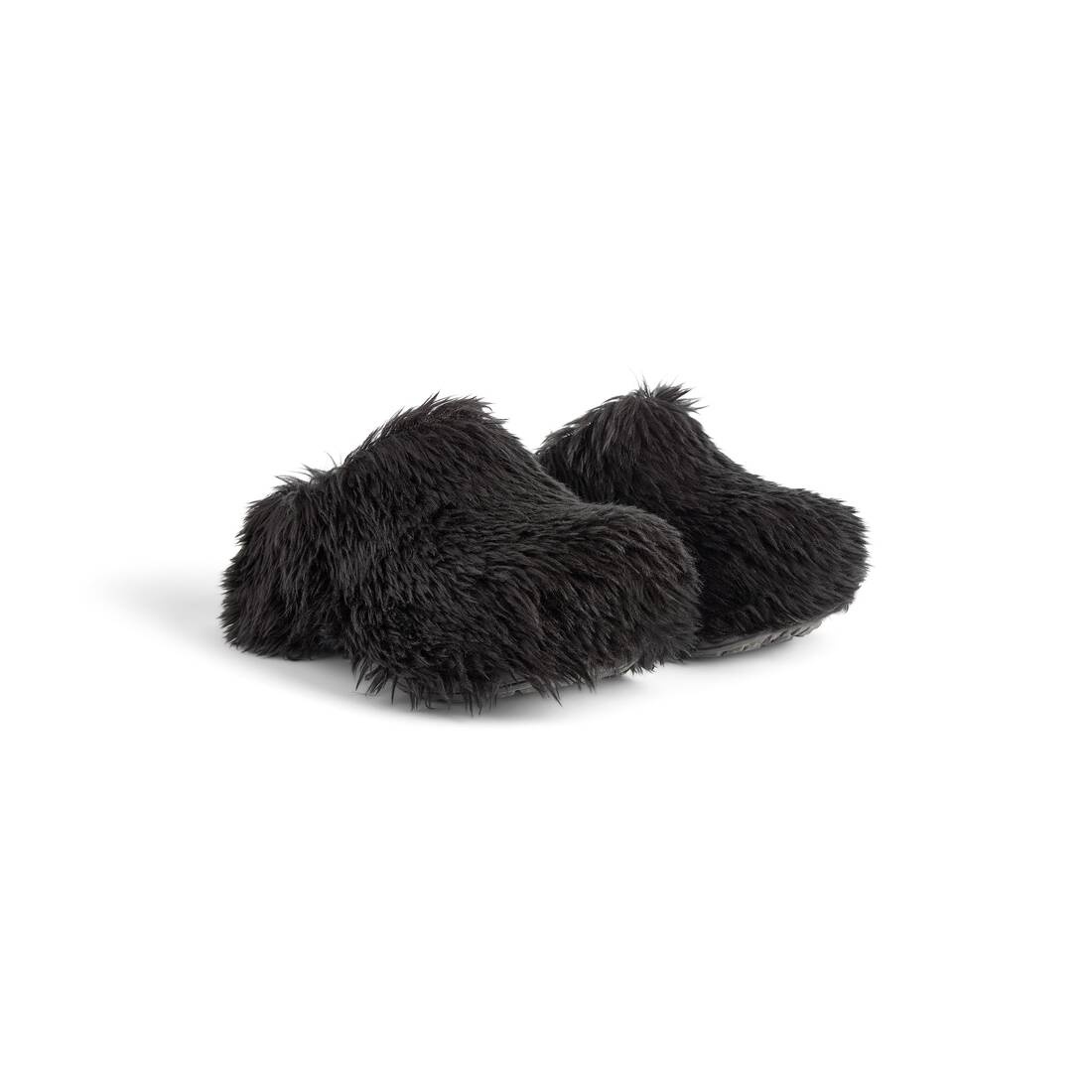 Women's Crocs™ Mule Fake Fur  in Black - 2