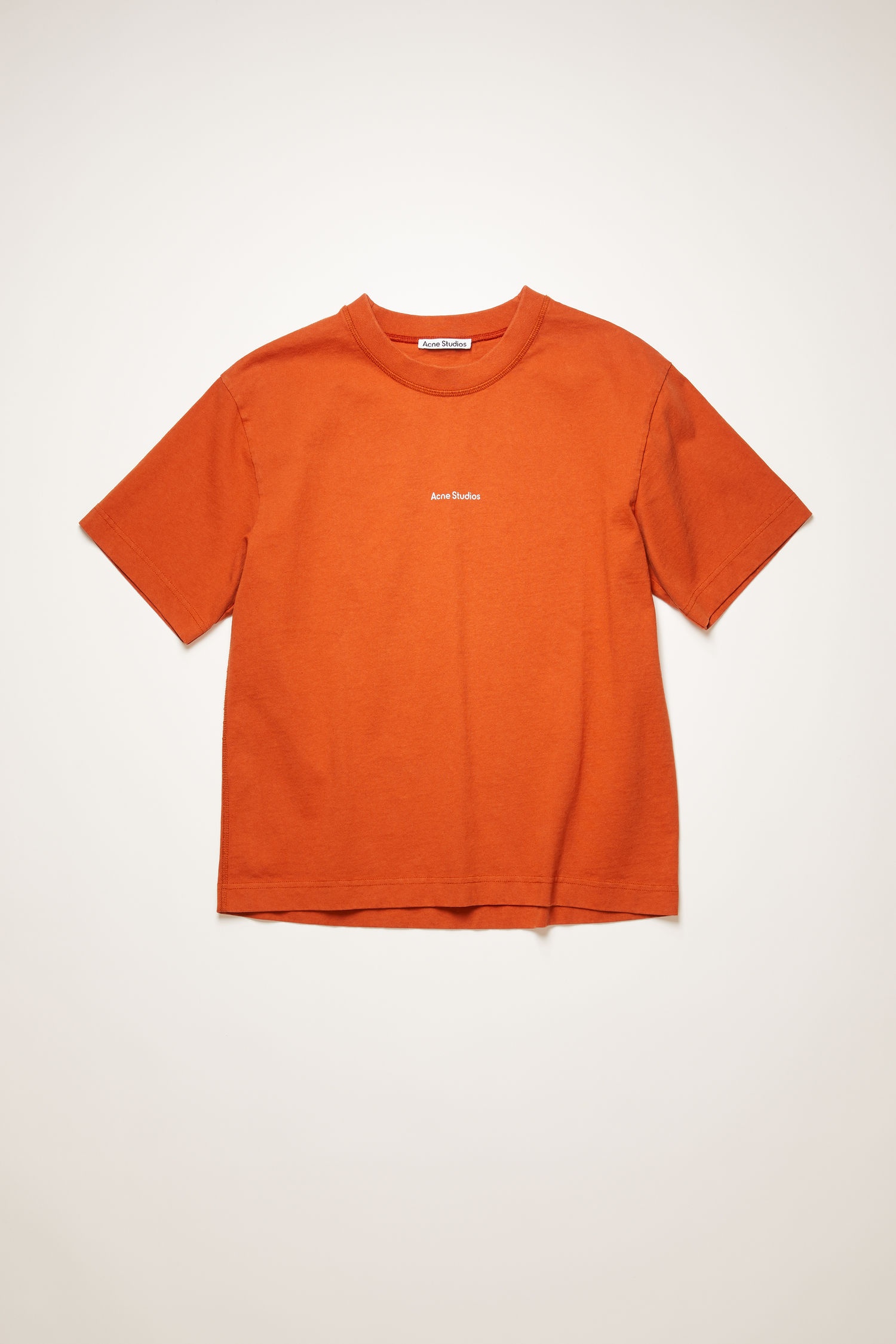 Logo-print t-shirt pumpkin orange - 4