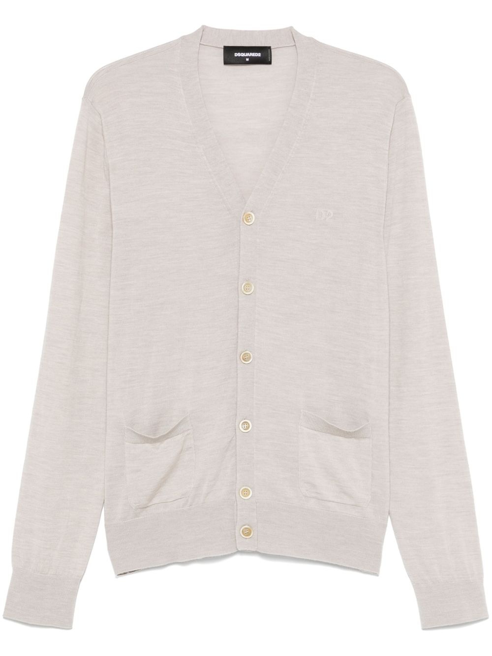 virgin wool cardigan - 1