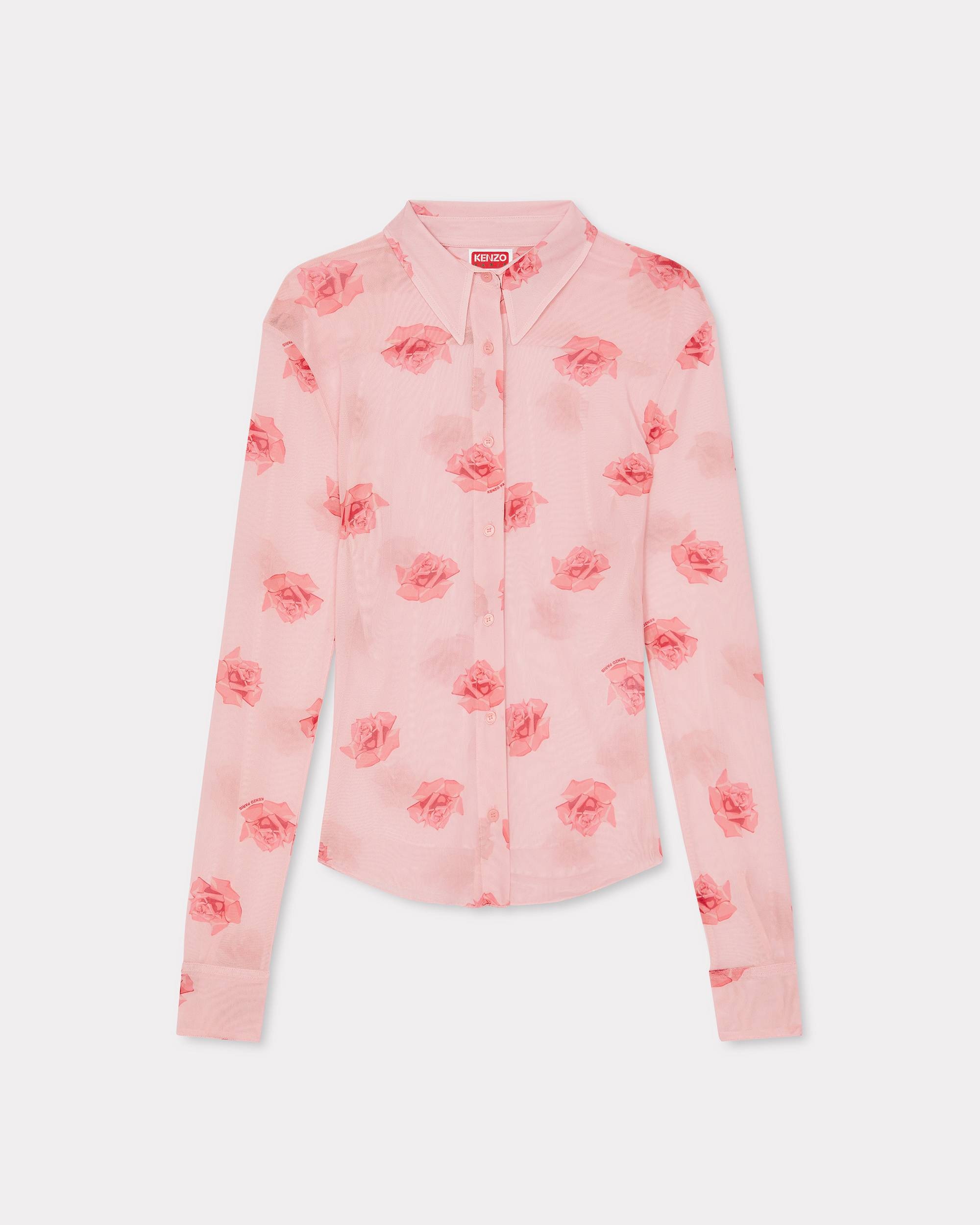 'KENZO Rose' fitted shirt - 1