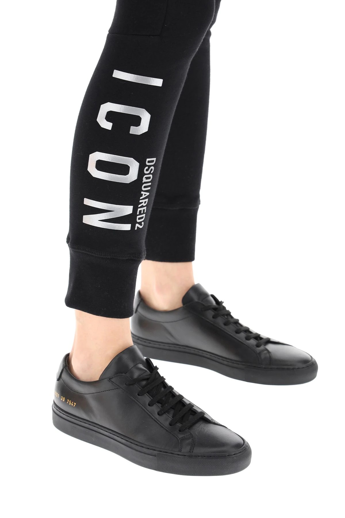 JOGGING TROUSERS WITH ICON REFLECT LOGO - 5