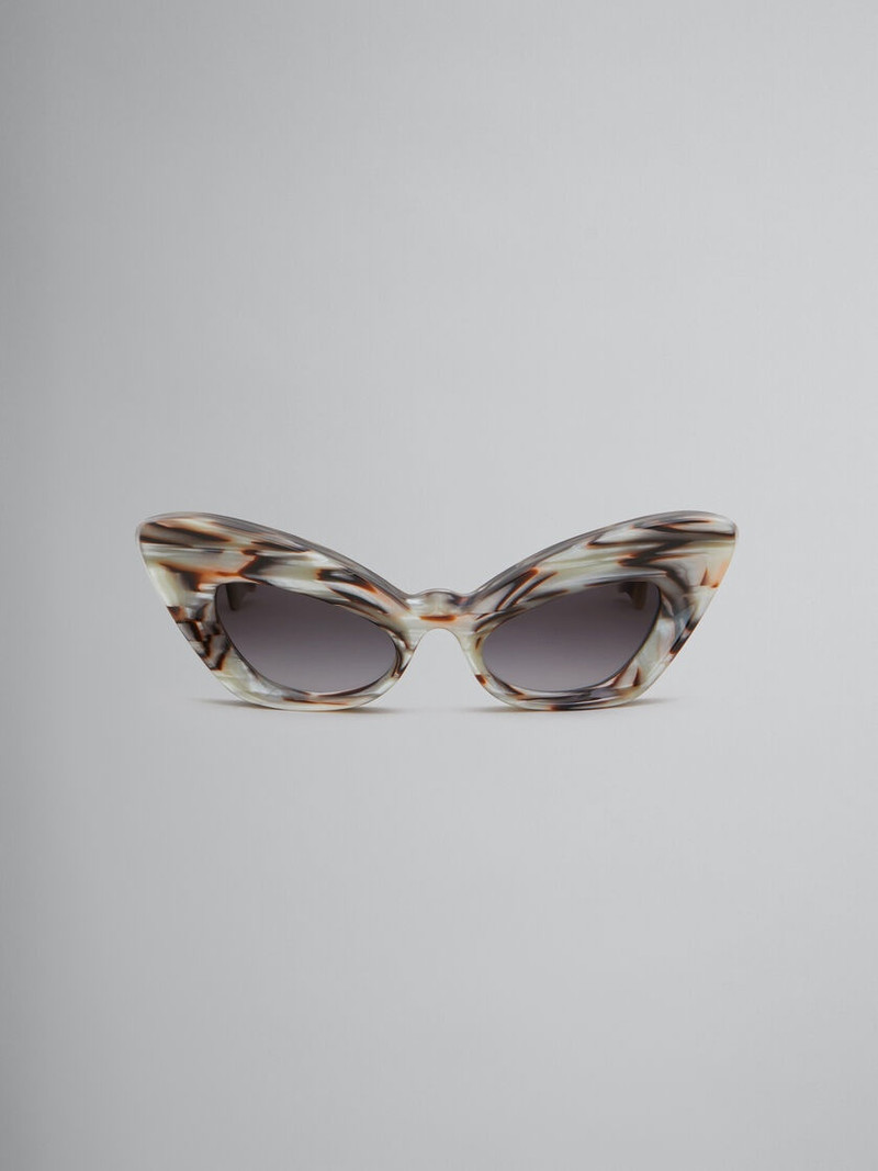 PEARLESCENT BROWN CAELICOLA SUNGLASSES 1