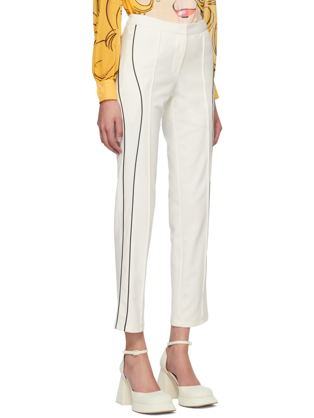 Off-White Piped Trousers - 2