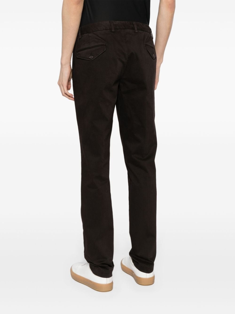 drawstring tapered trousers - 4
