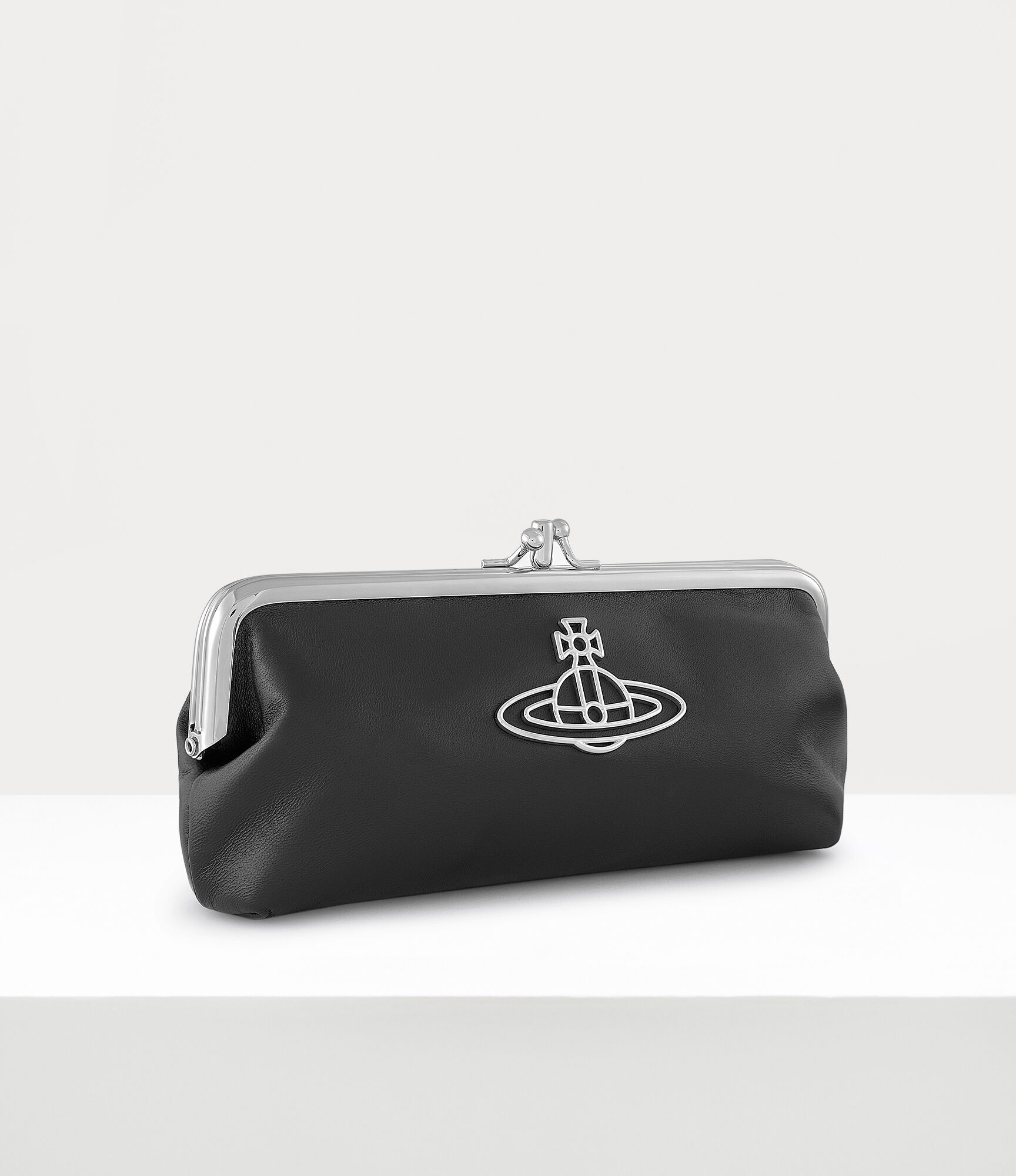 NAPPA THIN LINE ORB FRAME PURSE WITH CHAIN - 2