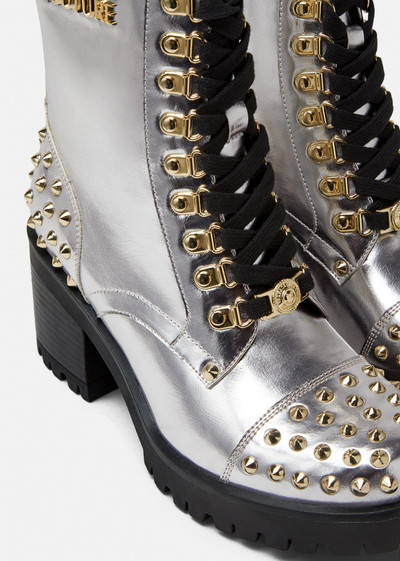 VERSACE JEANS COUTURE Mia Laminated Boots outlook