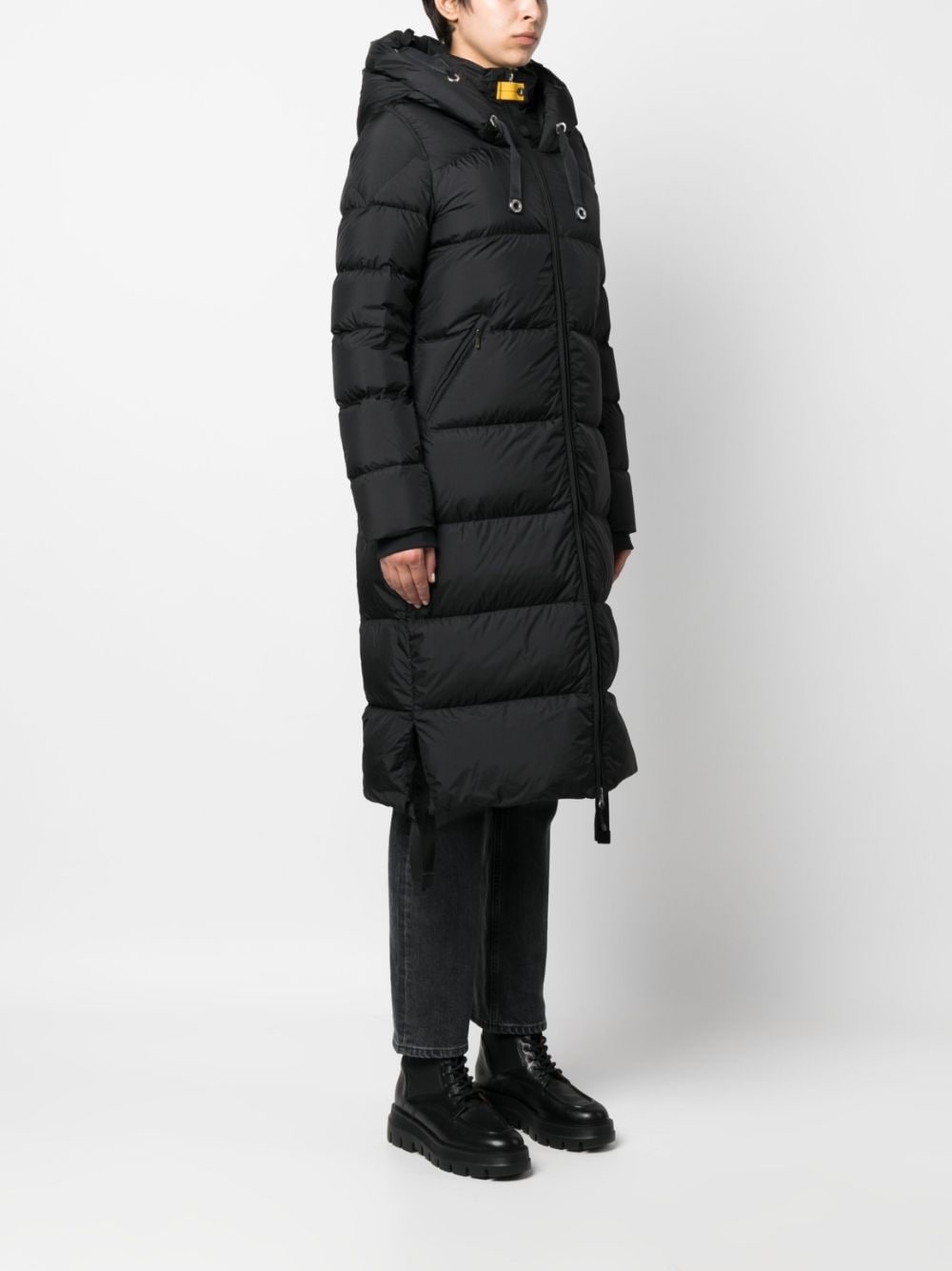 Marion logo-patch padded coat - 3