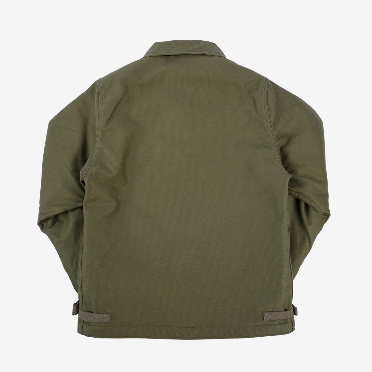 IHM-40-GRN Whipcord A2 Deck Jacket - Olive Drab Green - 6
