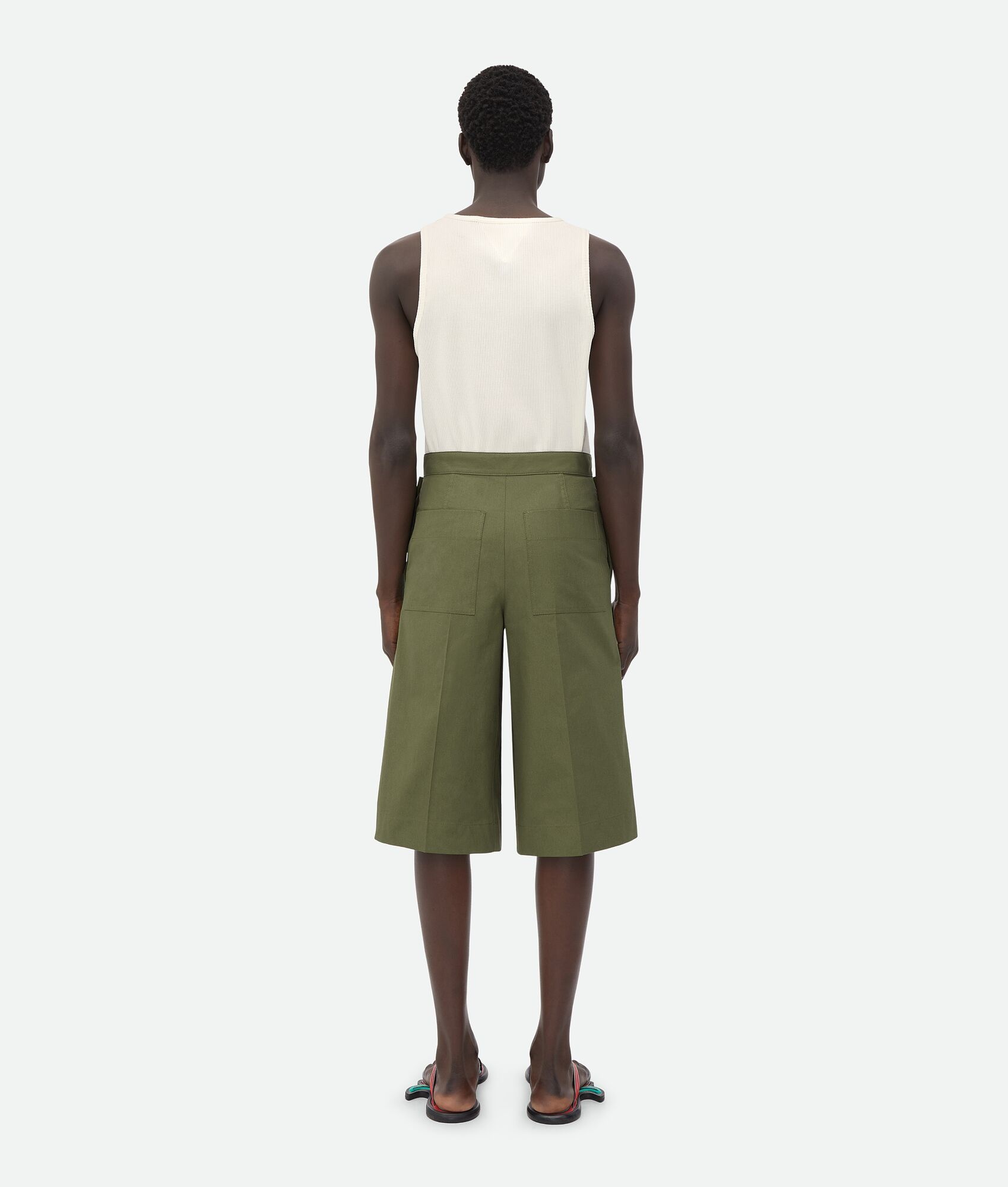 Compact Cotton Shorts - 3
