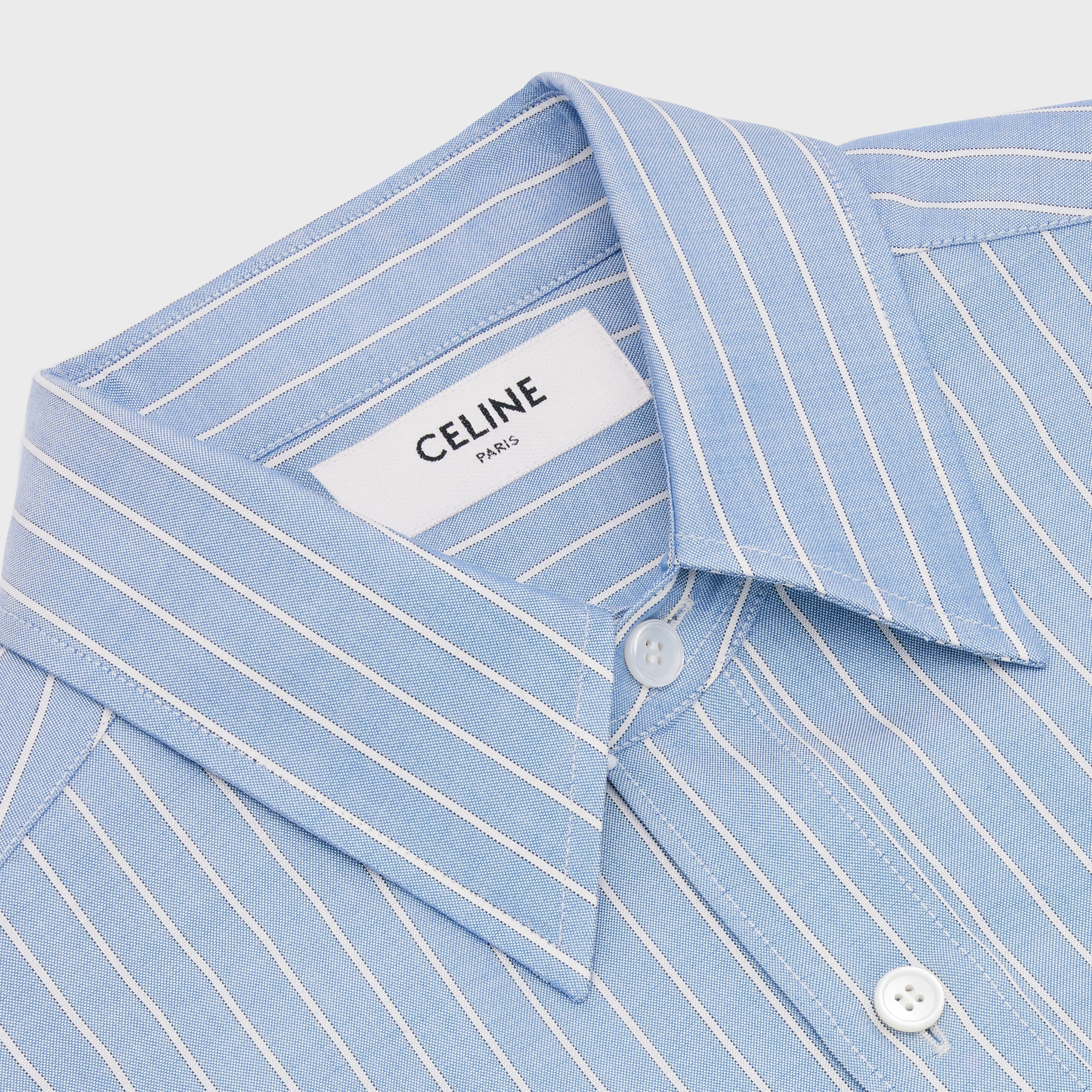 Boyfriend shirt in striped Silk - 3