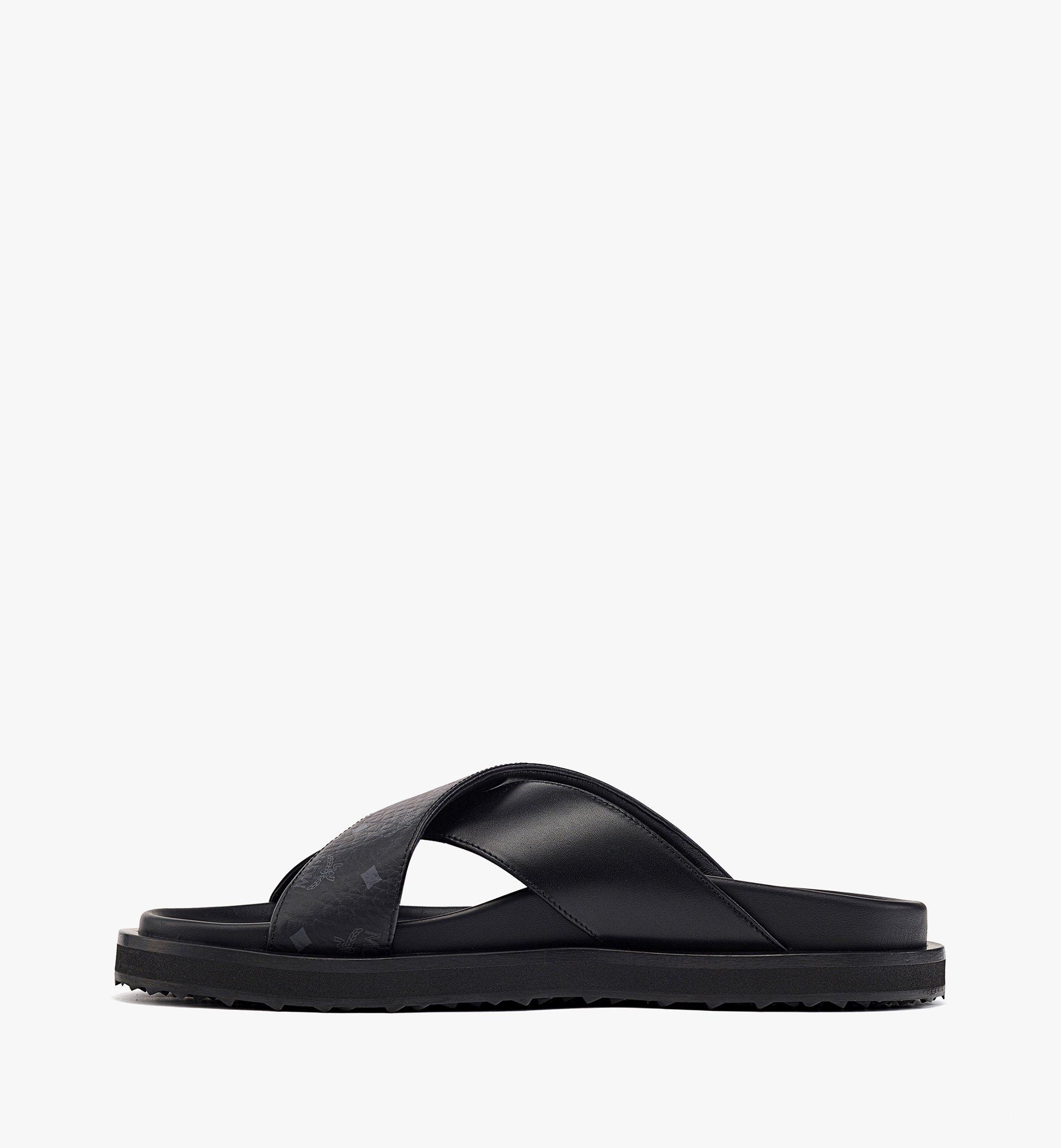 Sandals in Visetos Leather Mix - 2