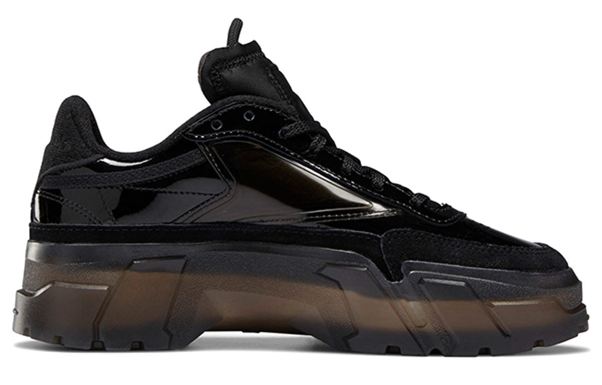(WMNS) Reebok Cardi B x Club C 'Core Black' H01009 - 2