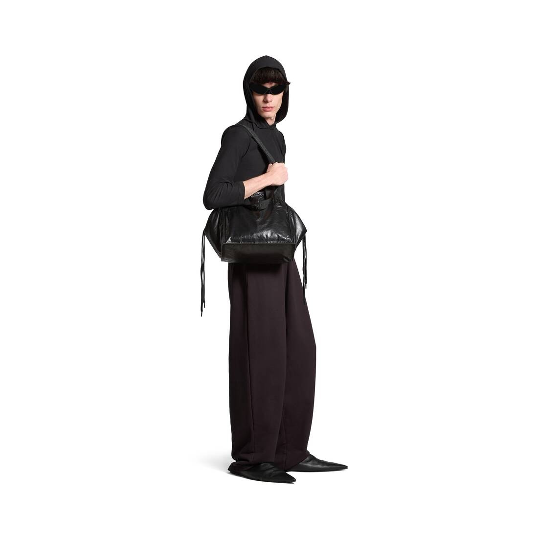 Men's Cargo Medium Tote Bag  in Black - 2