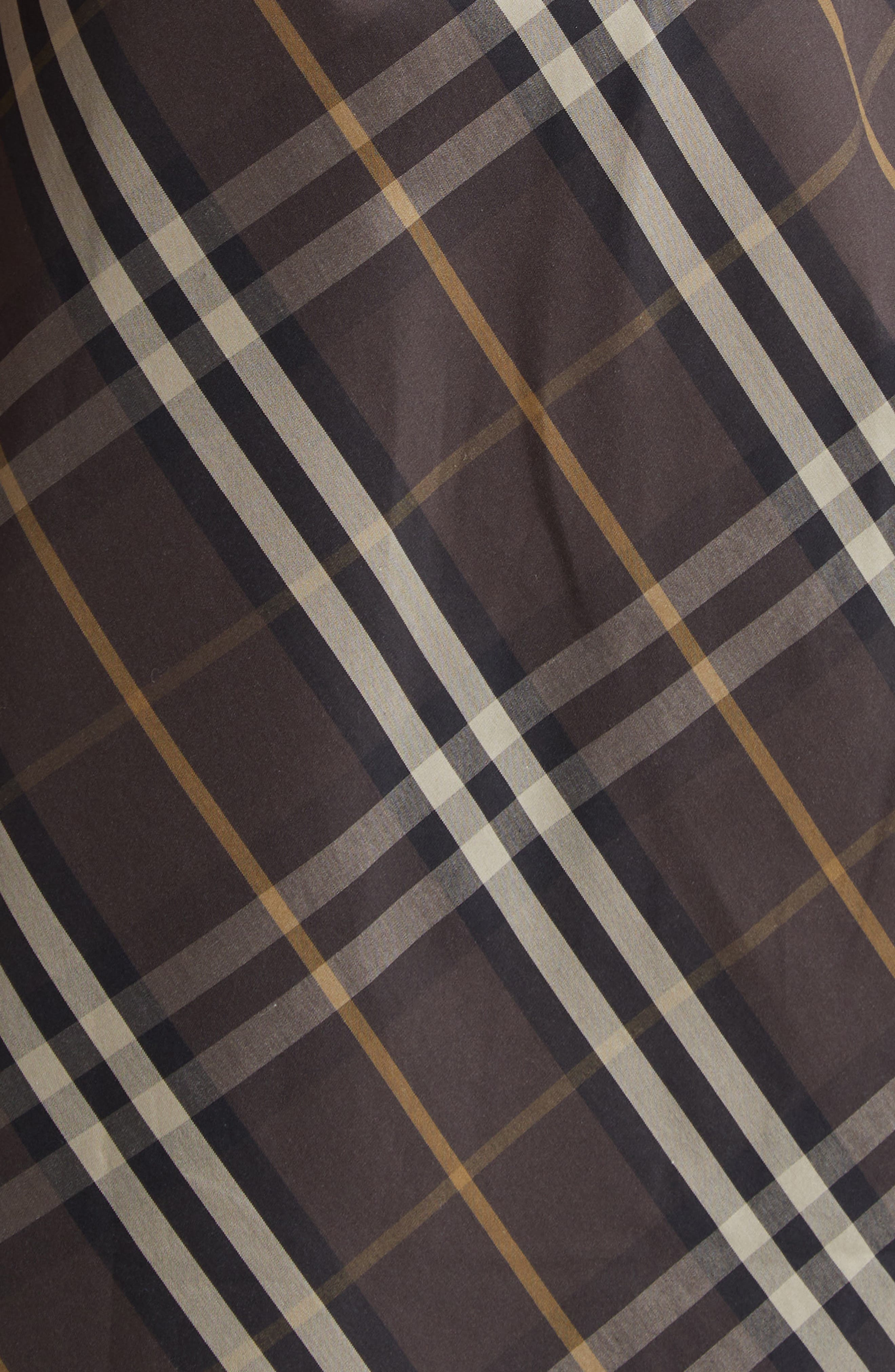 burberry Robert Check Short Sleeve Cotton Button-Up Shirt in Truffle Ip Check at Nordstrom - 6