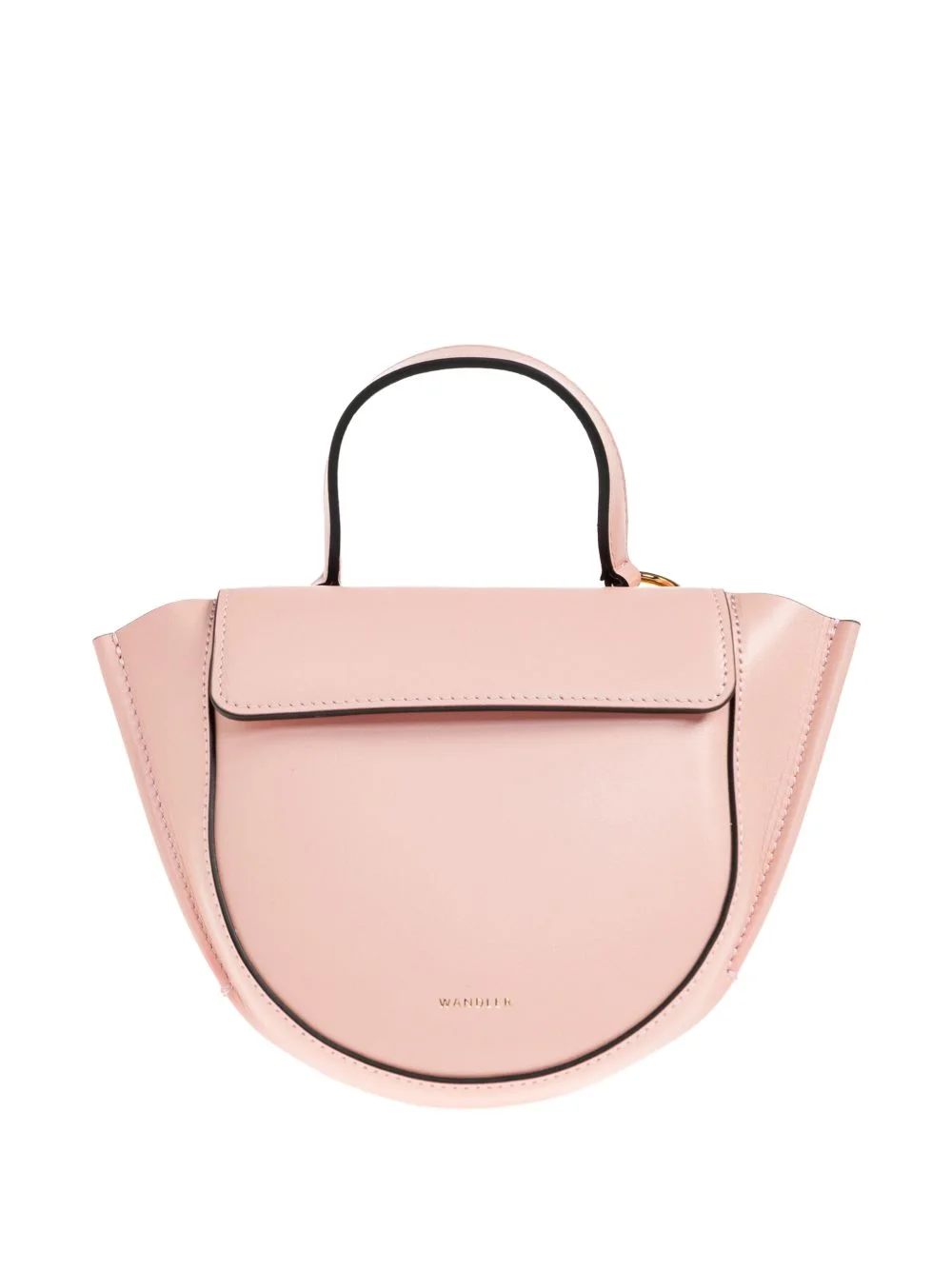 Hortensia Piccola handle leather tote bag - 1