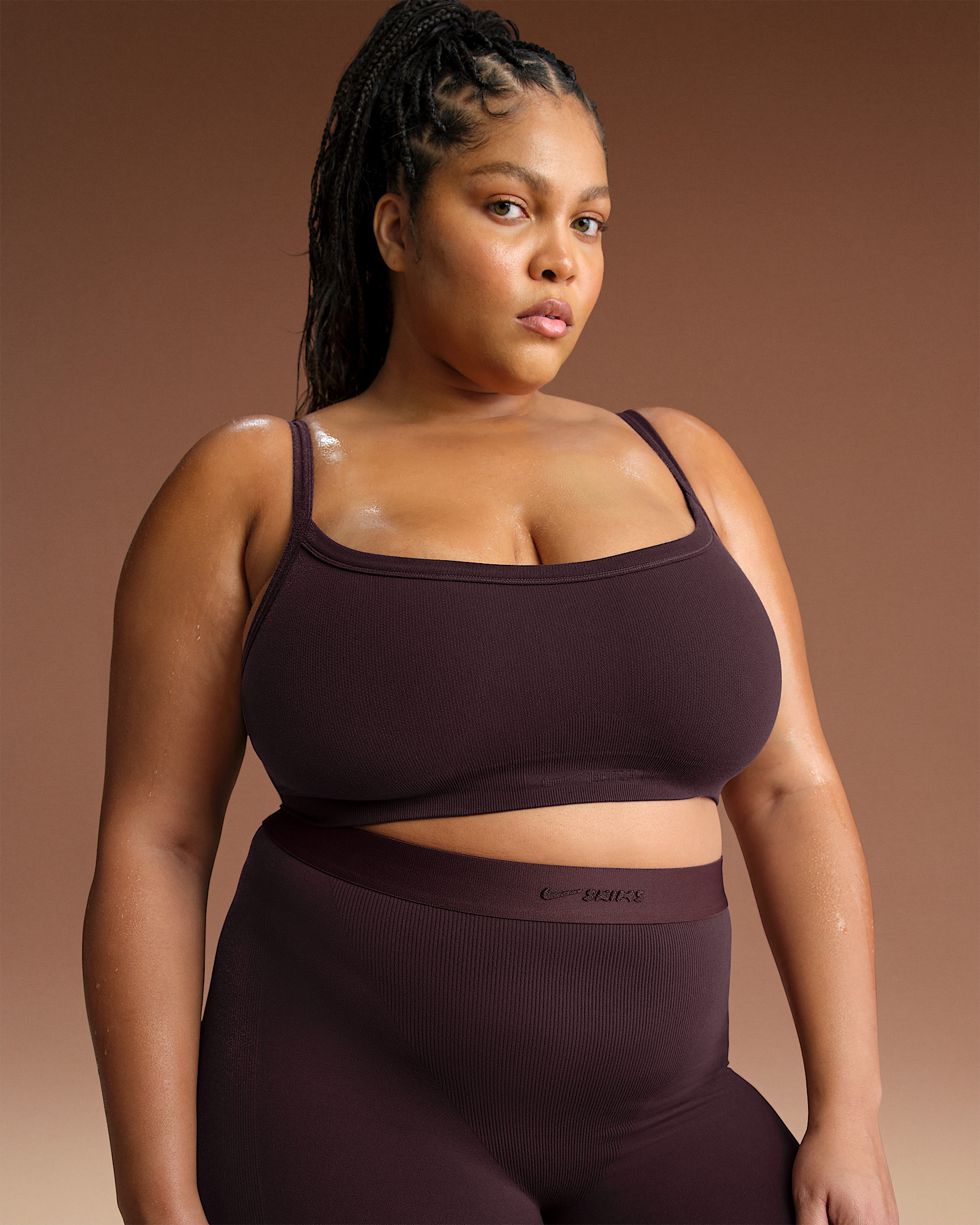 NikeSKIMS Vintage Seamless Women's Cami Bra - 7